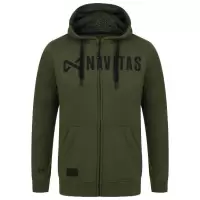 NAVITAS CORE ZIP HOODY GREEN - L